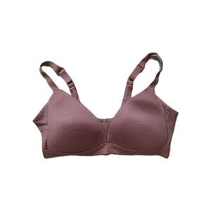 Auden 40C Lightly Lined Wireless Bra Womens Pink Mauve Comfort Everyday T Shirt